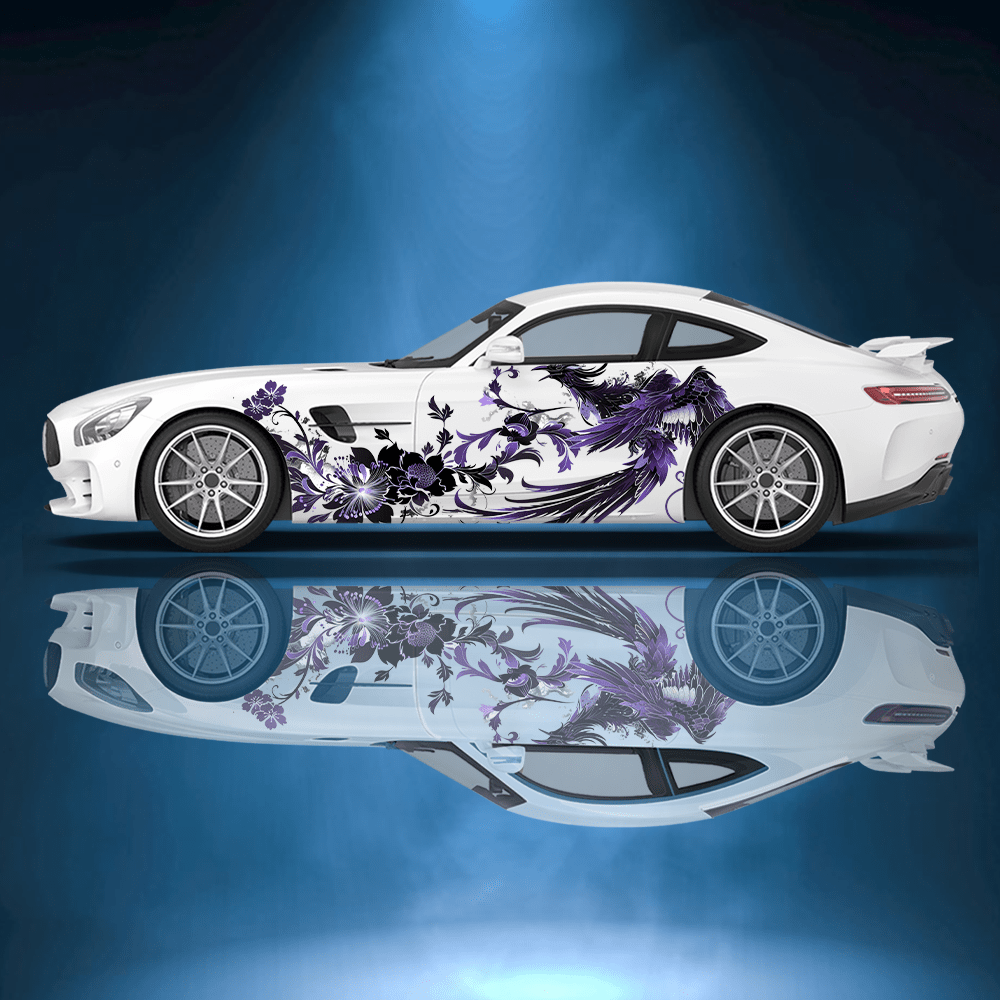 Car Accessories Phoenix - Stiker Pembungkus Vinil Mobil Terbang Phoenix