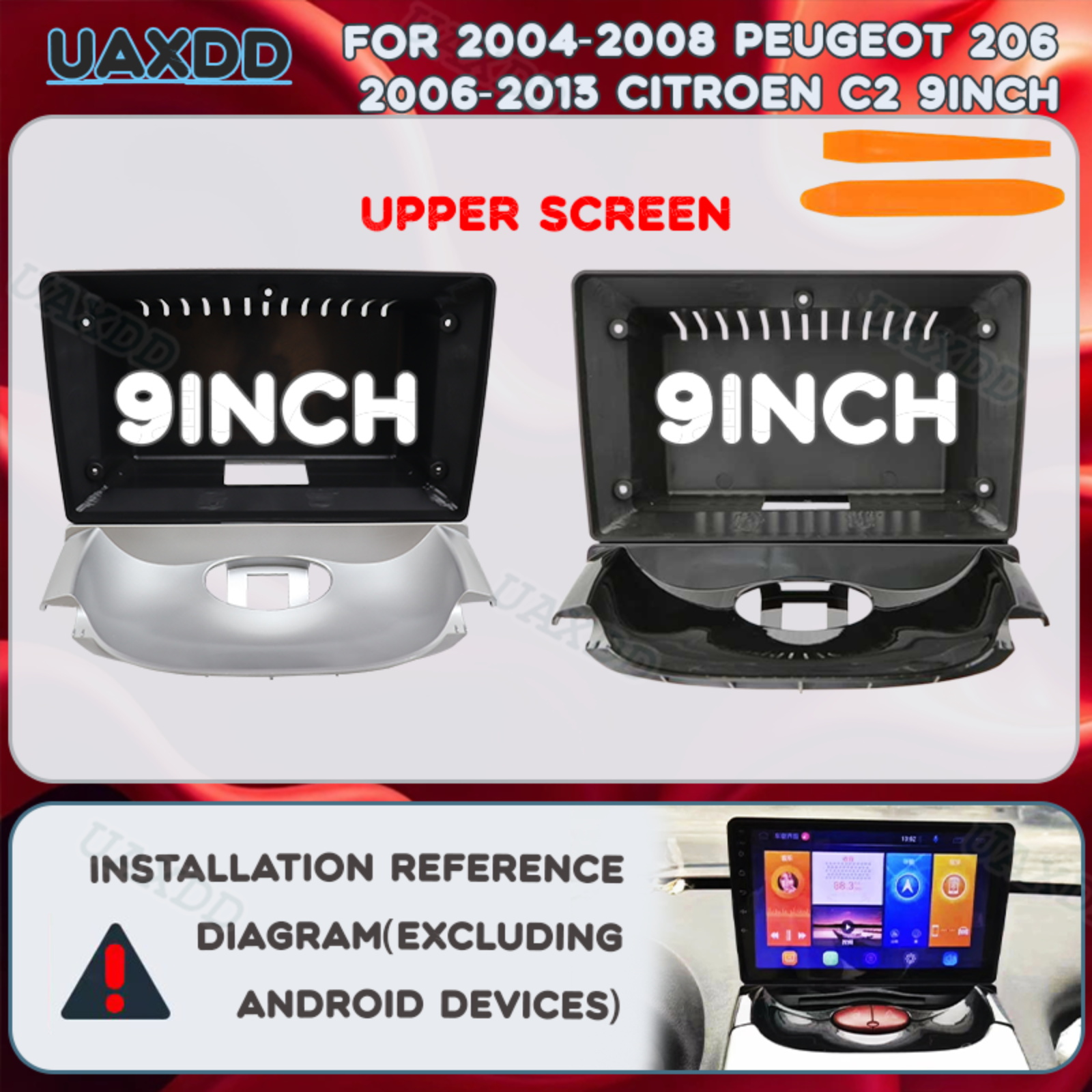 Car Accessories For Dashboard - Untuk PEUGEOT 2004-2008 206 2006-2013 CITROEN