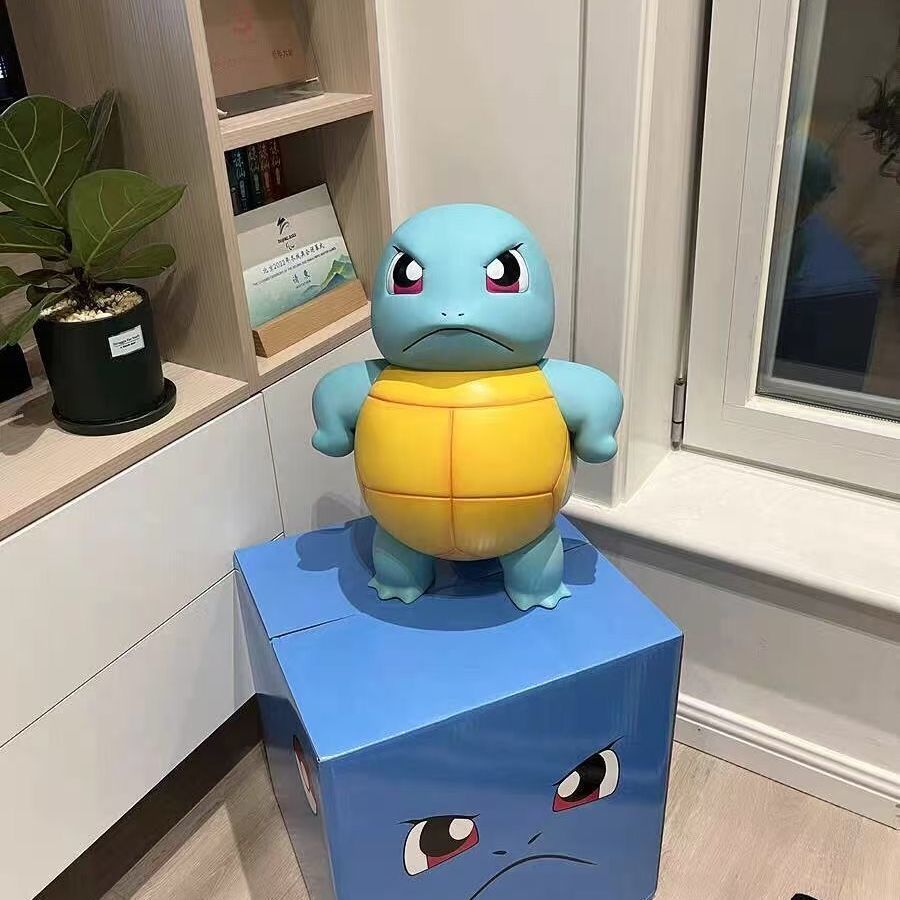 Car Accessories Exterior - Dekorasi mobil kreatif Squirtle yang dipasang
