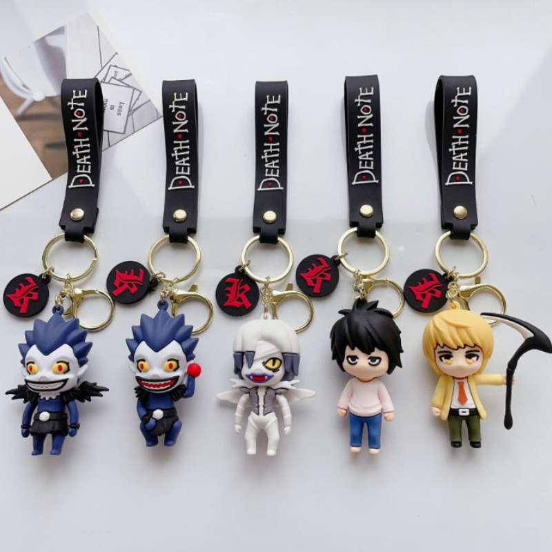 Car Accessories Gifts For Men - Gantungan Kunci Anime Baru Wanita Pria