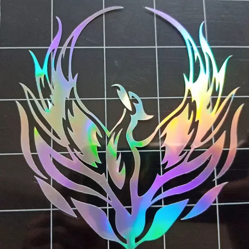 Car Accessories Phoenix - Stiker Mobil Keren Flame Fire Phoenix,