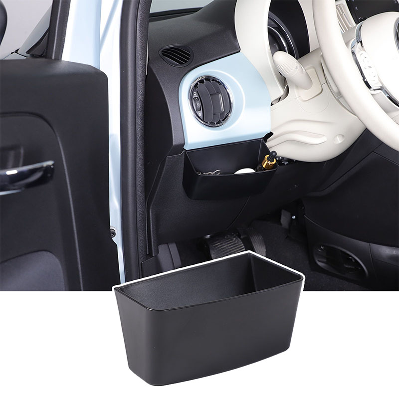 Car Accessories For Dashboard - Untuk Fiat 500 2010-2026 Kotak Penyimpanan