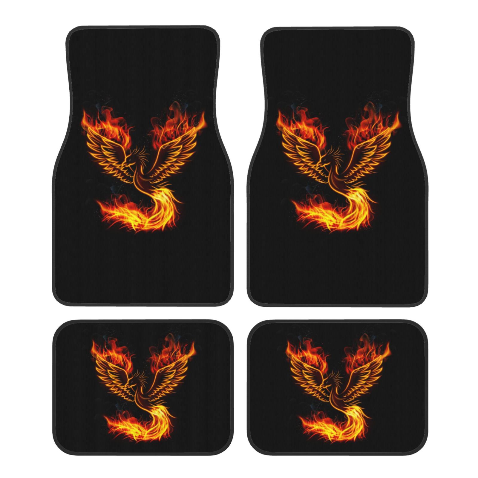Car Accessories Phoenix - Karpet Lantai Mobil Motif Api Burung