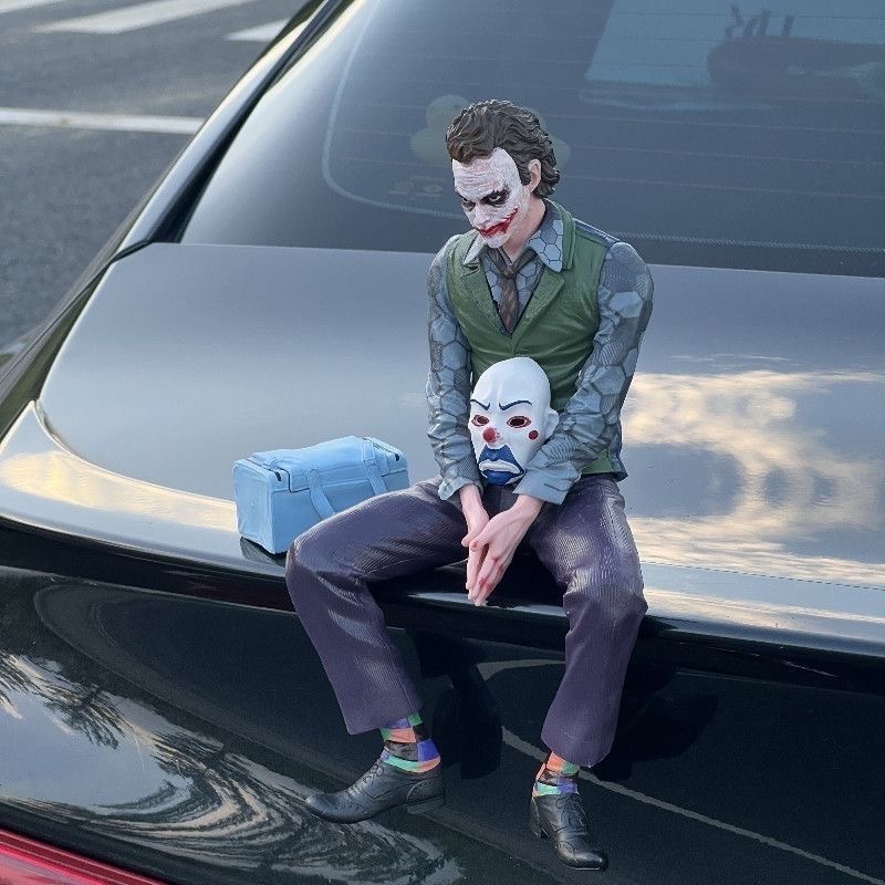 Car Accessories Joker - Figur Aksi Joker Heath Ledger Baru,