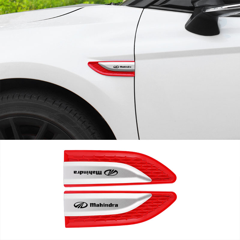 Car Accessories Xuv 300 - 2pcs Stiker Emblem Bagasi Samping Mobil