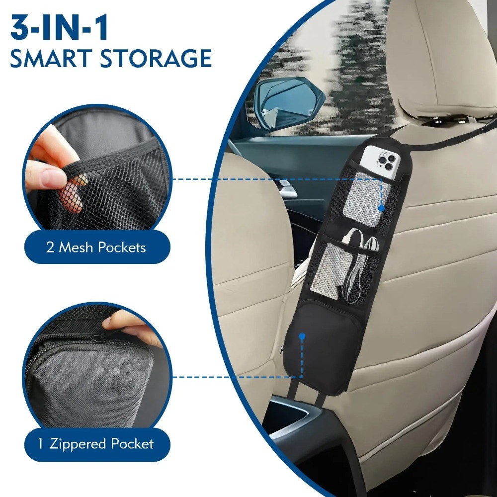 Car Accessories Exterior - Tas Organizer Penyimpanan Gantung Samping Kursi