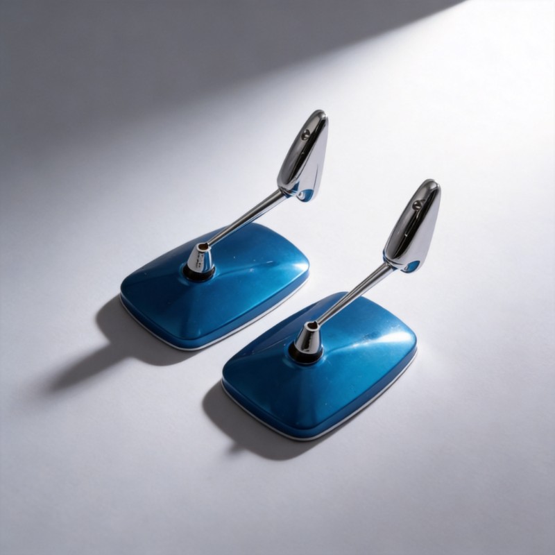 Car Accessories Exterior - Spion Samping Pintu Persegi Mobil Klasik