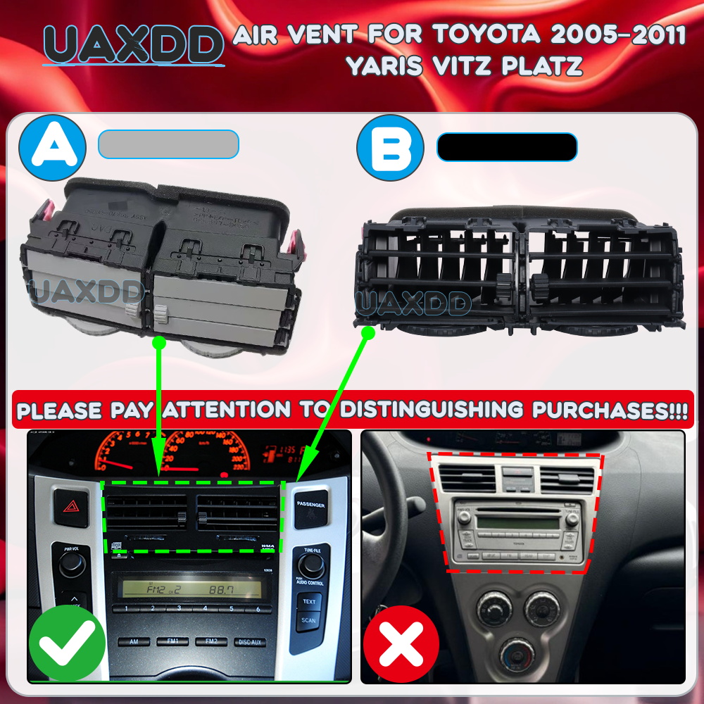 VENTILASI UDARA Untuk Toyota 2 - Car Accessories For Dashboard ulasan dan harga