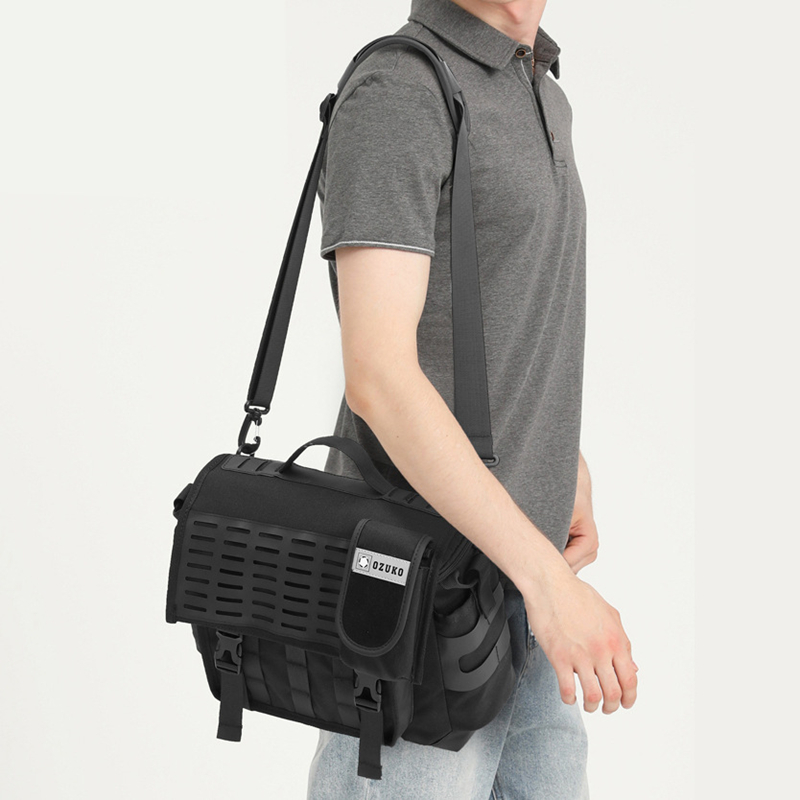OZUKO Tas Bahu Pria Tas Kurir  - Car Accessories Gifts For Men ulasan dan harga