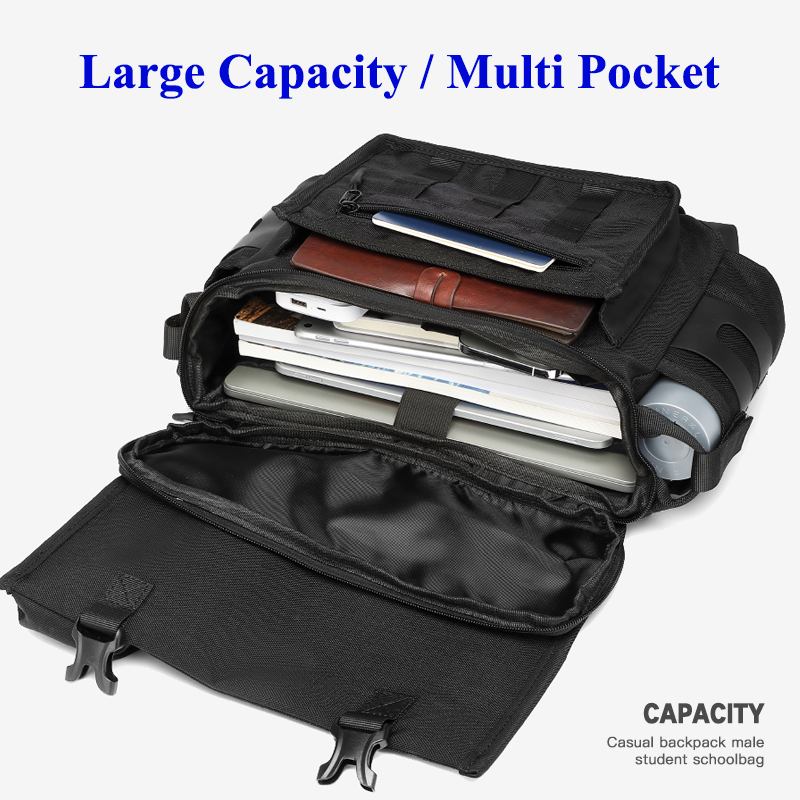 OZUKO Tas Bahu Pria Tas Kurir  - Car Accessories Gifts For Men ulasan dan harga