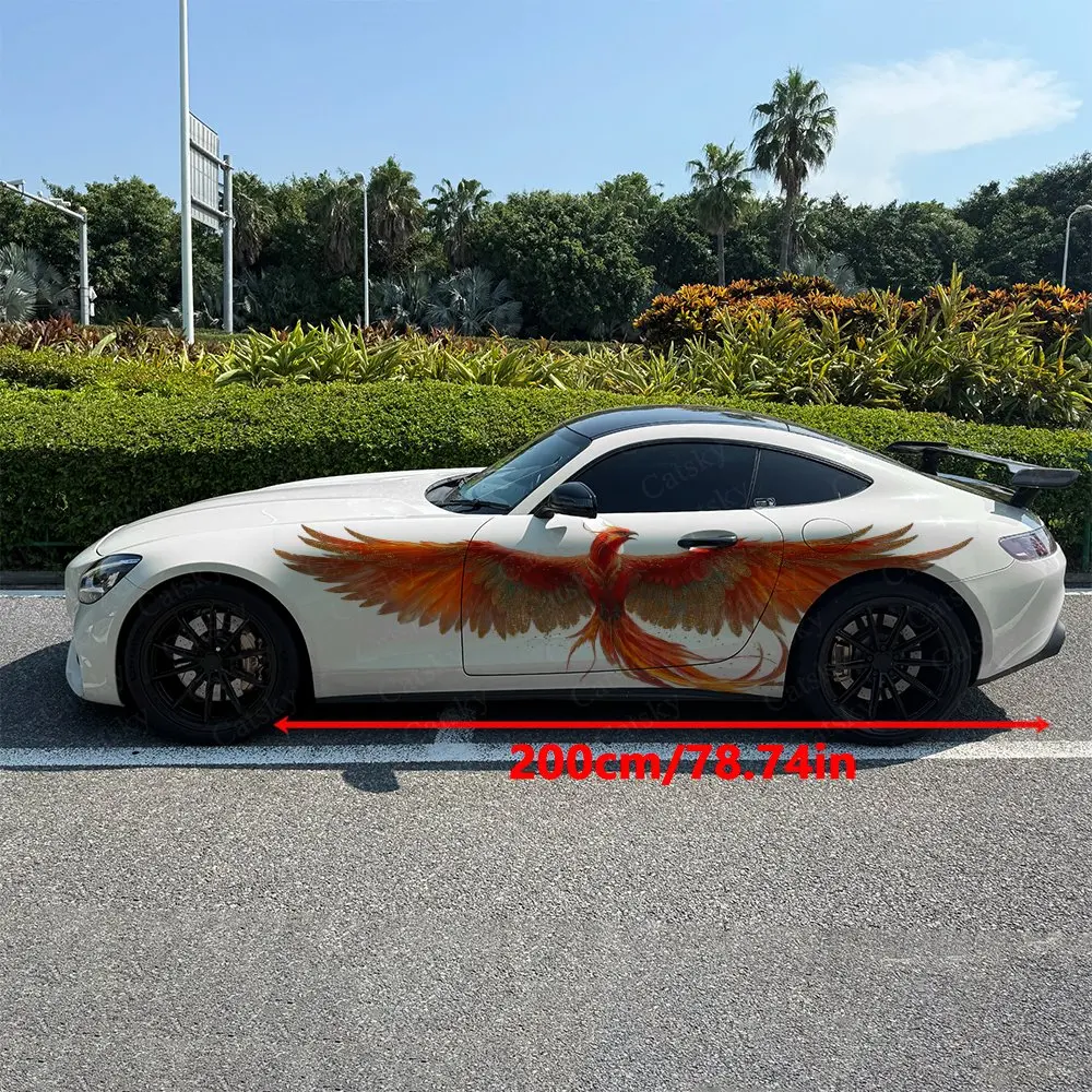 2 Buah Stiker Samping Mobil Ph - Car Accessories Phoenix ulasan dan harga