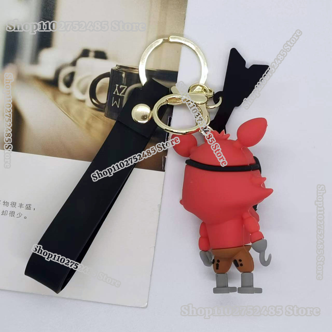 5pcs Gantungan Kunci Figur Ani - Car Accessories Gifts For Men ulasan dan harga