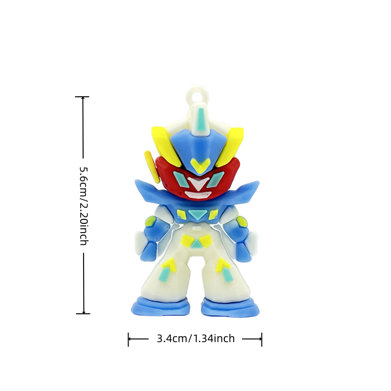 Gantungan Kunci Silikon Gundam - Car Accessories Gifts For Men ulasan dan harga