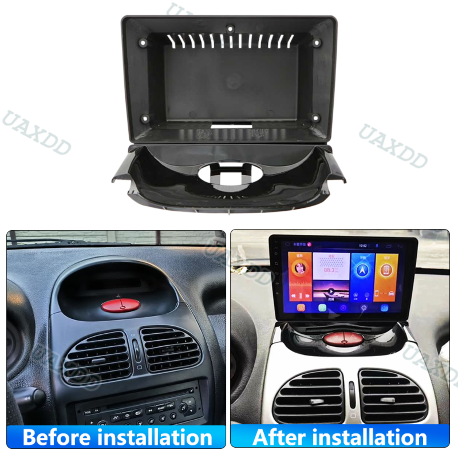 Untuk PEUGEOT 2004-2008 206 20 - Car Accessories For Dashboard ulasan dan harga