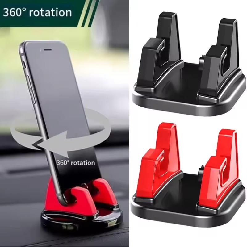 Penyangga Ponsel Mobil Putar 3 - Car Accessories For Dashboard ulasan dan harga