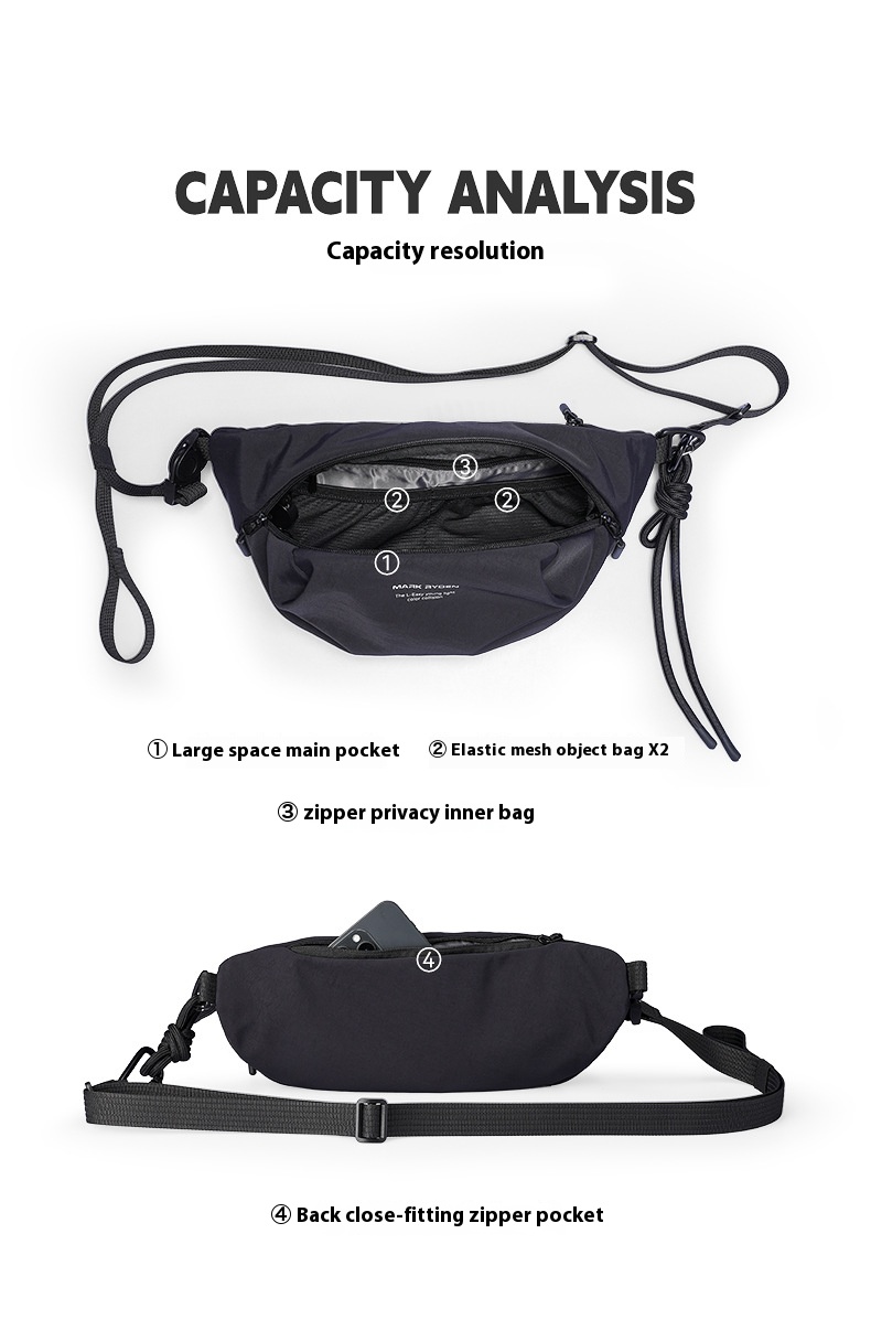 Mark Ryden tas dada pria, tas  - Car Accessories Gifts For Men ulasan dan harga