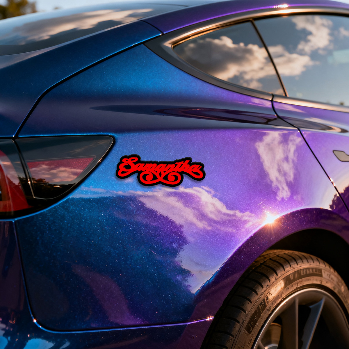 Stiker Eksterior Mobil Elegan  - Car Accessories Exterior ulasan dan harga