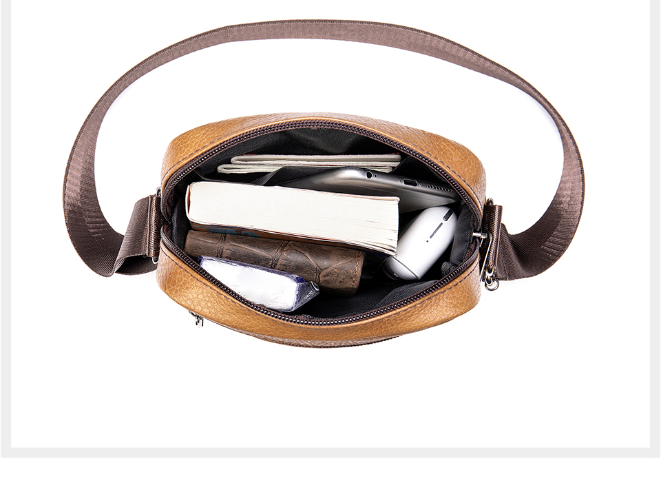 Westal tas bahu pria kulit asl - Car Accessories Gifts For Men ulasan dan harga