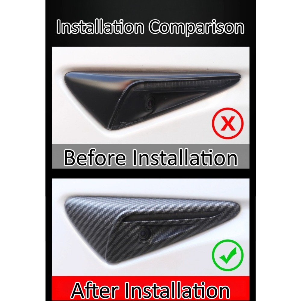 Penutup Kamera Serat Karbon Un - Car Accessories Exterior ulasan dan harga