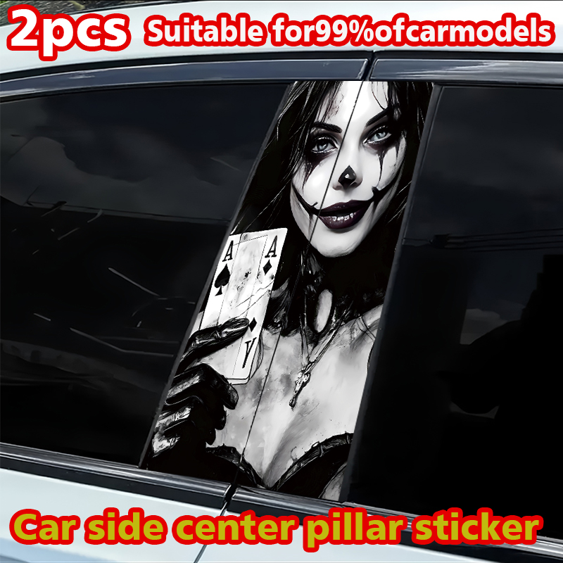 2 buah stiker pilar B mobil st - Car Accessories Joker ulasan dan harga