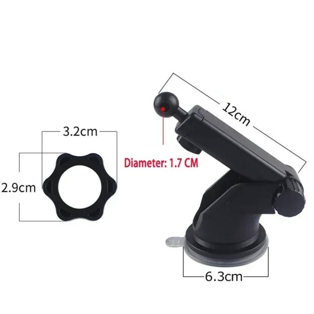 Dudukan Ponsel 17mm untuk Meja - Car Accessories For Dashboard ulasan dan harga